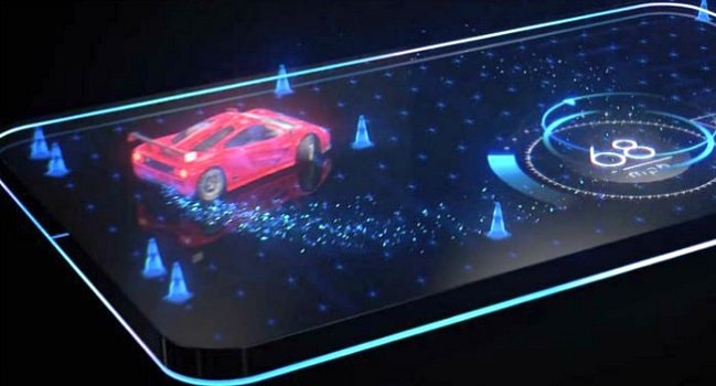 Smartphone holographique