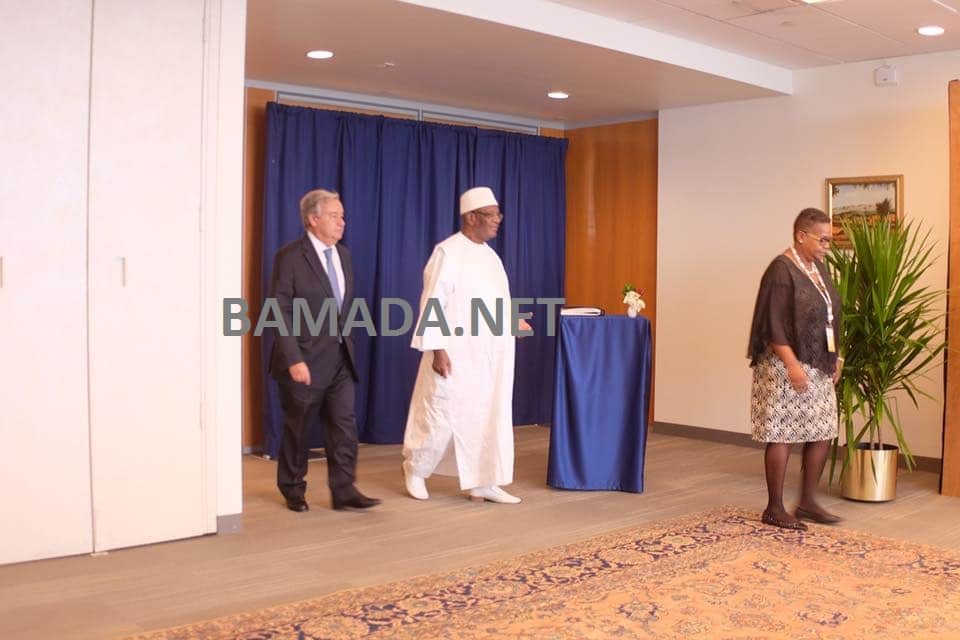 antonio-Guterres-secretaire-nation-unies-rencontre-sommet-onu-ibrahim-boubacar-keita-ibk-president-malien