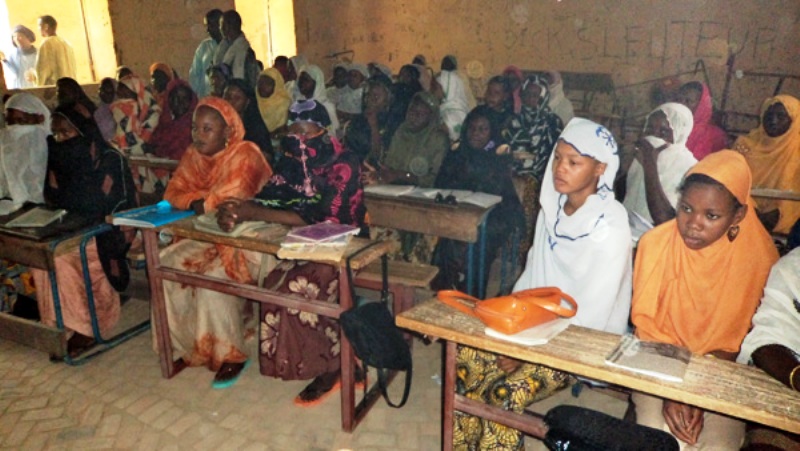 Ecole-fille-gao-tombouctou-islam-salle-de-classe