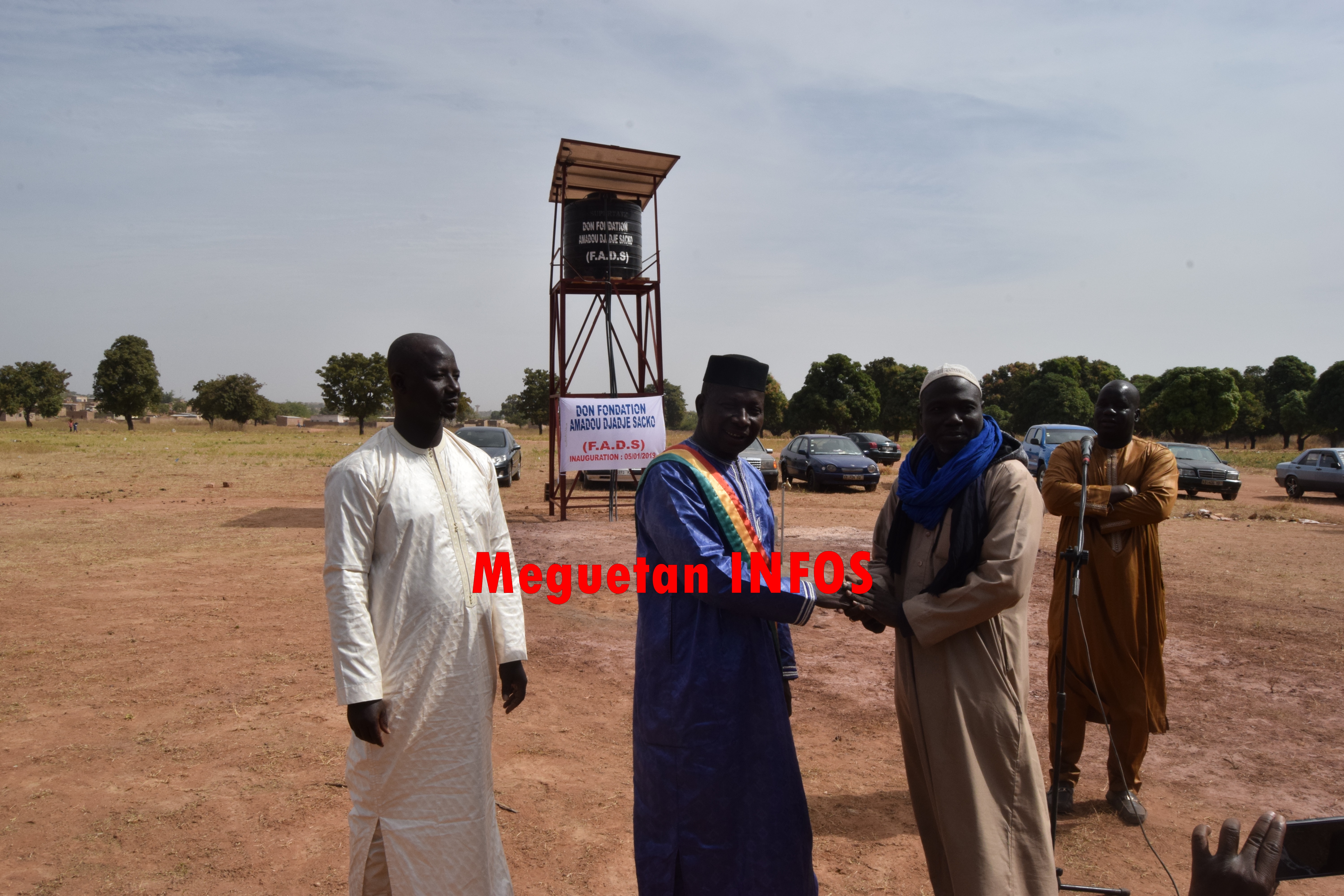 Inauguration-câteau-eau-Koulikoro