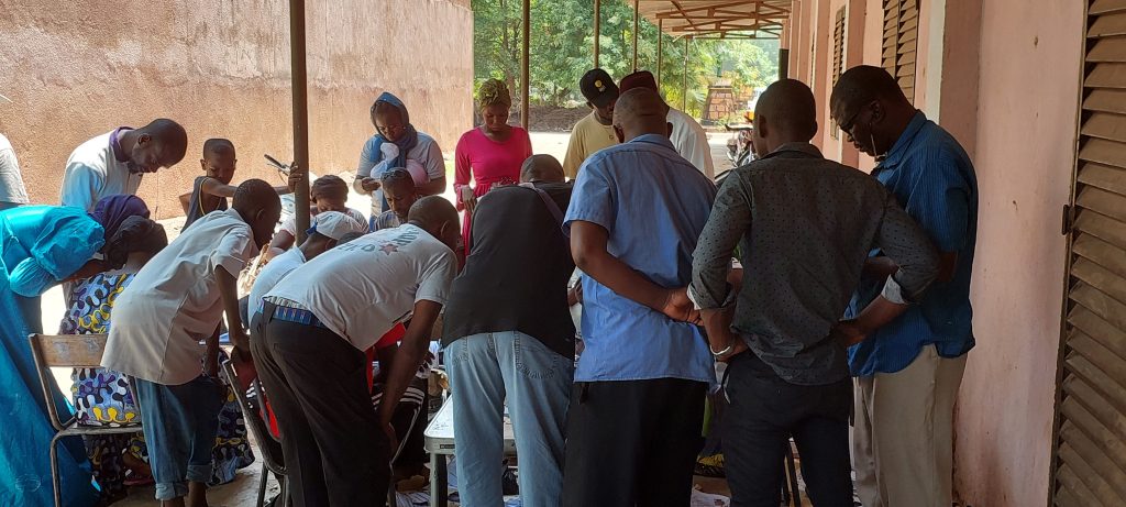 Le centre de distribution des cartes d’électeurs biométriques de la maison du PEUPLE de Koulikoro est un centre important pour la commune urbaine de Koulikoro. 