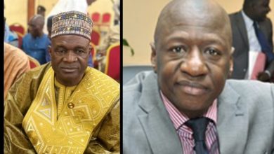 Image Mamadou Awa GASSAMA et Me Mamadou Ismaël KONATÉ