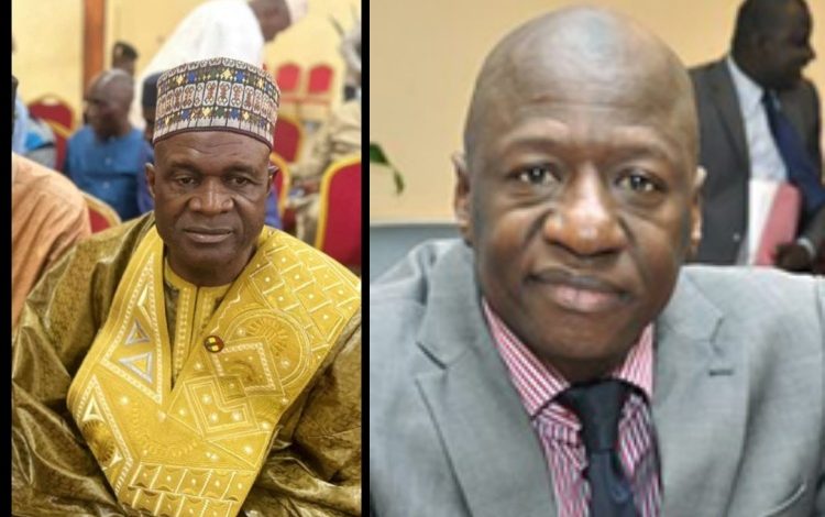Image Mamadou Awa GASSAMA et Me Mamadou Ismaël KONATÉ